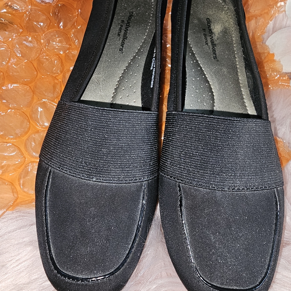 Comfortable Black Slip-On Shoes